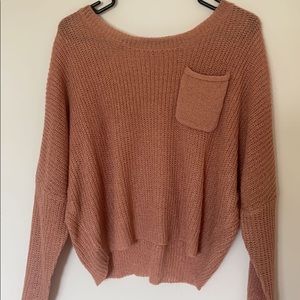 pink charlotte russe sweater